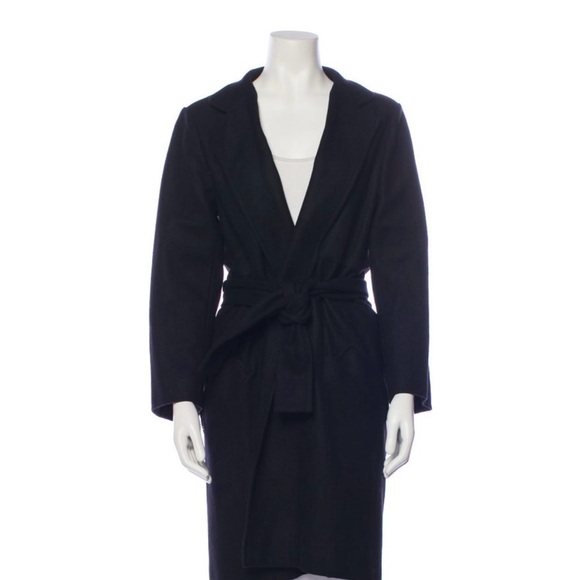 Vintage YSL Rive Gauche Cashmere Trench Coat - Picture 1 of 6